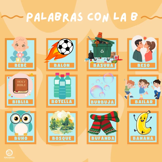 ¡Los mejores ejemplos de palabras con B!