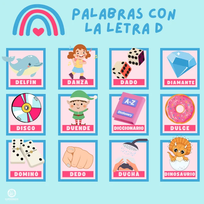 Ejemplos de palabras con D