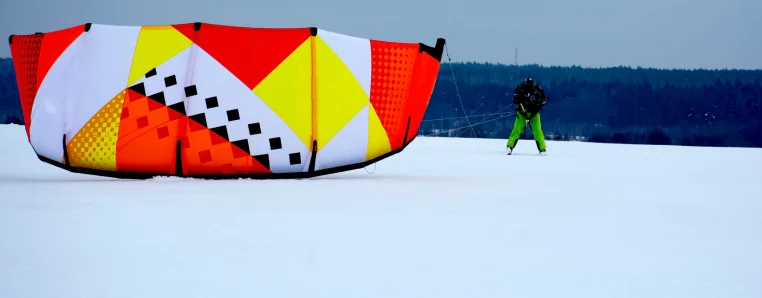 Snowkiting