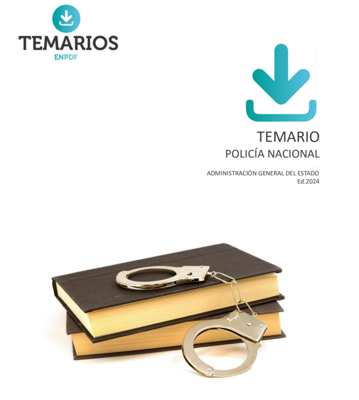 ¿Qué temas tiene el Temario Policía Nacional?